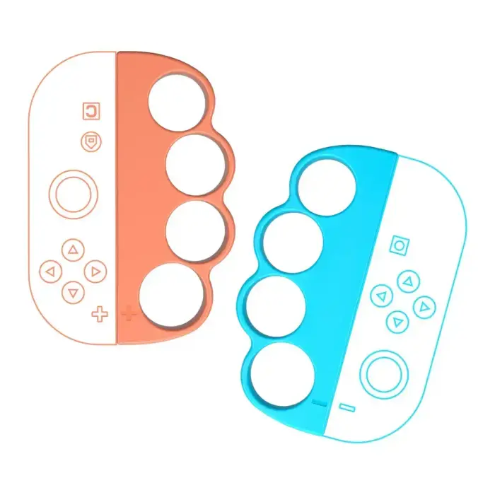 Nintendo Switch 23-in-1 Family Accessory Pack 2 - Orange and Blue Set Photo