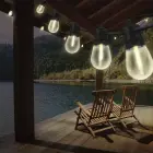 Forever Light LED Solar Garland SUNARI FLS-60 7,5m 10 bulbs IP44 Фото num