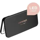 Concept KZ2020 Black LED Illuminated Cosmetic Pocket Mirror Photo