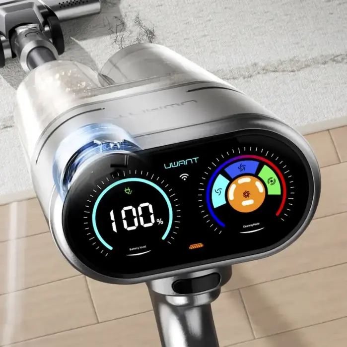 UWANT V100 Cordless Vacuum Cleaner - Gray Photo