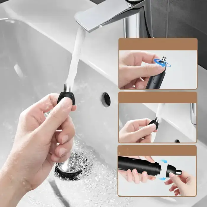 MAXGROOM GT2220A nose, ear and eyebrow trimmer - black Фото num