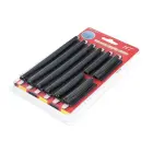 Car door edge protector 8 pcs black Фото num