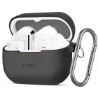 TECH-PROTECT SILIKONA ĀĶIS SAMSUNG GALAXY BUDS 3 | 3 PRO MELNS Foto 1