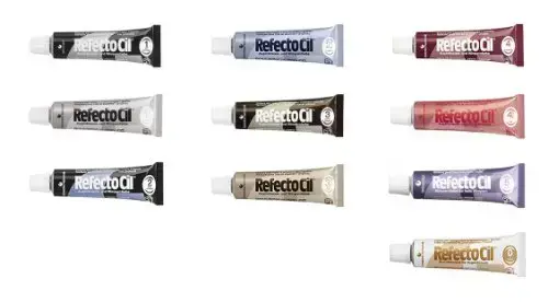 Refectocil Eyelash & Eyebrow Tint 3 Natural Brown Starter Kit 15 Ml + 100 Ml + 10 Pcs + 150 Ml + 96 Pcs Photo