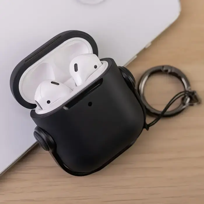 Case for Airpods / Airpods 2 Headset black Photo