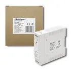 Qoltec DIN rail power supply | 10W | 12V | 0.83A | White | Slim Фото num
