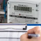 Qoltec Single-phase electronic meter | Energy consumption meter | 230V | LCD Photo