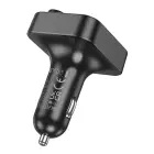 HOCO car transmitter FM bluetooth 2 x USB A + Type C PD QC3.0 20W E85 black Фото num