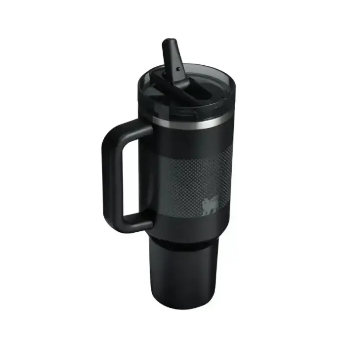 Termokrūze ar salmiņu The Quencher ProTour Flip Straw Tumbler 1.18L melna  Foto 2