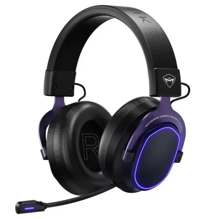 Machenike GX30PRO Wireless Over-Ear Gaming Headphones - Black Foto 1