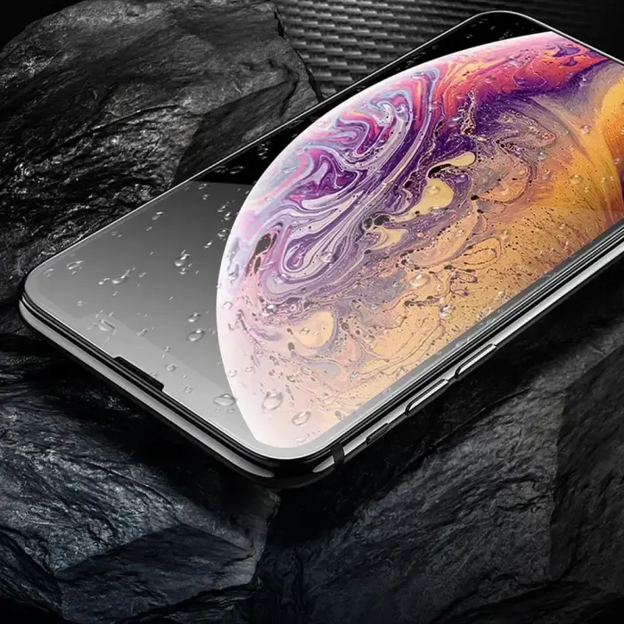 Tempered glass to iPhone XR / 11 Hoco HD 5D Guardian shield 10 pcs G14 black Foto 6