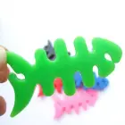 Fish-shaped headphone cable wrap - green Фото num