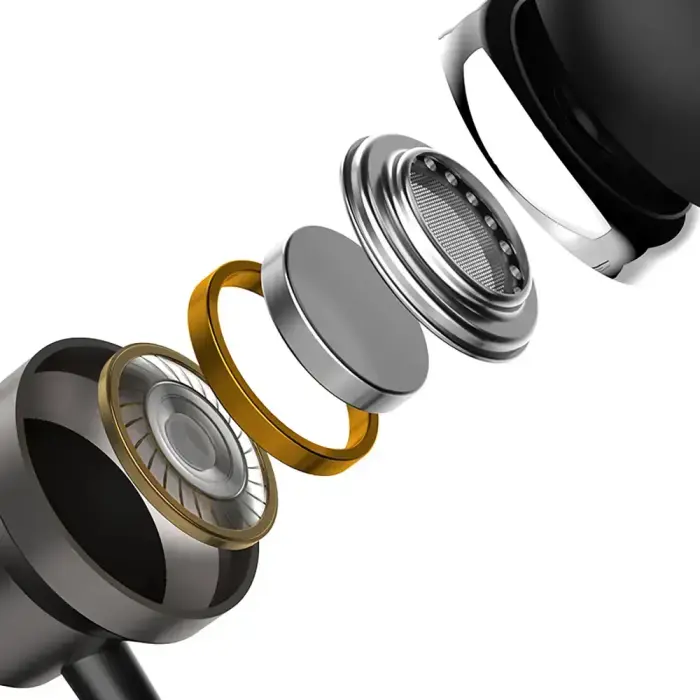 Dudao X10PRO in-ear headphones, wired, 3.5mm mini jack - black Фото num