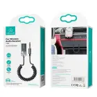 USAMS US-SJ464 car FM transmitter Bluetooth 5.0 | USB-AUX | black Photo
