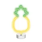 Neon LED on a stand PINEAPPLE yellow green NNE05 Neolia Фото num
