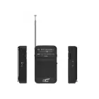 LTC portable pocket radio LEGA, AM/FM, mini jack, black Foto 2