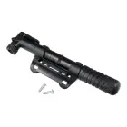 Mini pump with mounting bracket for bike / scooter FSPMP-126 blue  Foto 2