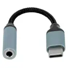 Beline Adapter USB-C|Jack 3,5mm szary|gray DAC Samsung|iPhone 15 Photo