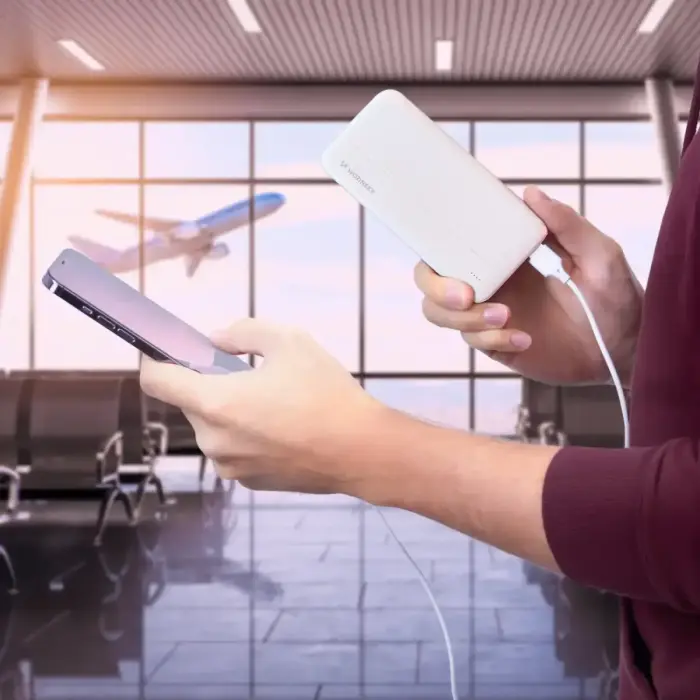 Wozinsky внешний аккумулятор (powerbank) Li-Po 10000mAh 2 x USB белый (WPBWE1) Фото num