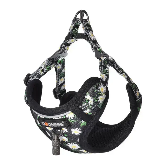 Dogness walking set leash+harness for dog (multicolor) Photo
