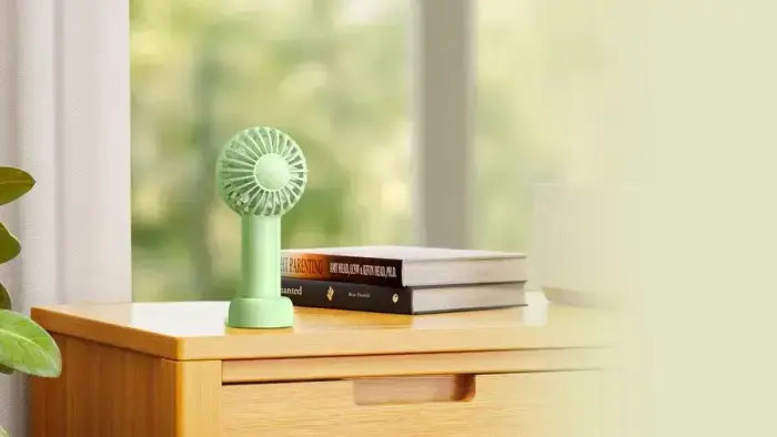 MINI FAN REMAX PRO BOBBOL F33 – WHITE Фото num