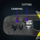 Qoltec Ethernet cable cutting and crimping tool 8P 6P  Foto 3