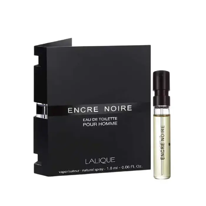 Lalique, Encre Noire, Eau De Toilette, For Men, 1.8 ml *Vial Фото num