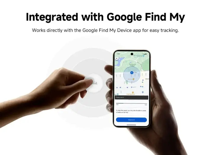 Lifemate GPS Bluetooth LifeTag Tracker HD-P16-3 Android + keyring white Foto 4