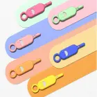Key / needle for SIM card tray needle keychain pink Photo