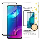 Wozinsky super tough Full Glue tempered glass full screen with Case Friendly TCL 30 Plus black frame Foto 1