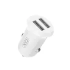 XO car charger CC67 12W 2x USB white Фото num