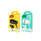 Wire earphones Jack 3,5 mm Hoco M34 black Фото num