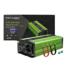 Qoltec Pure Sine Wave Inverter Monolith | battery charger | UPS | 300W | 600W |  12V to 230V Photo