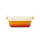 Cepamtrauks taisnstūra Heritage akmens masas 19x14cm / 1,1L oranžs Foto 1
