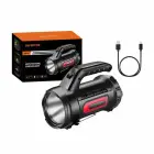 Superfire M9-E searchlight - 900 lm, 473 m, 6000 mAh, 5h operation, powerbank Foto 1