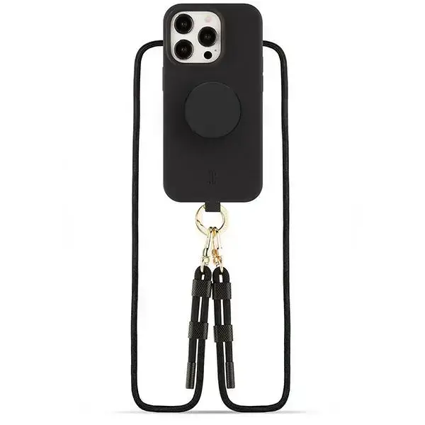 Etui JE 3in1 PopGrip iPhone 15 Pro 6.1" czarny|black 30485 (Just Elegance) Photo