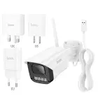 Outdoor camera Hoco gun-type 3MP Full HD Wi-Fi D4 white Photo