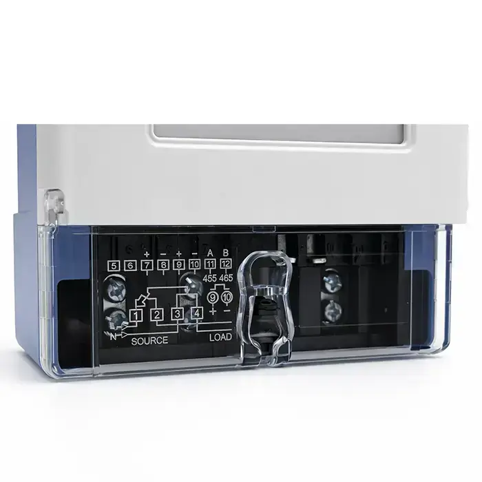 Qoltec Single-phase electronic meter | Energy consumption meter | 230V | 5(60)A | LCD Photo