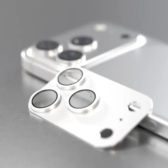 Etteri full camera lens guard for iPhone 17 Pro Max silver Фото num