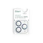Etteri camera lens protector for iPhone 17 Pro / 17 Pro Max blue Фото num