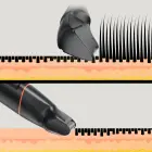 MAXGROOM LK-881 multifunctional trimmer with replaceable tips - black Photo