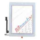MUSTTBY Touch screen + back sticker + Home for iPAD 4 (white) Фото num