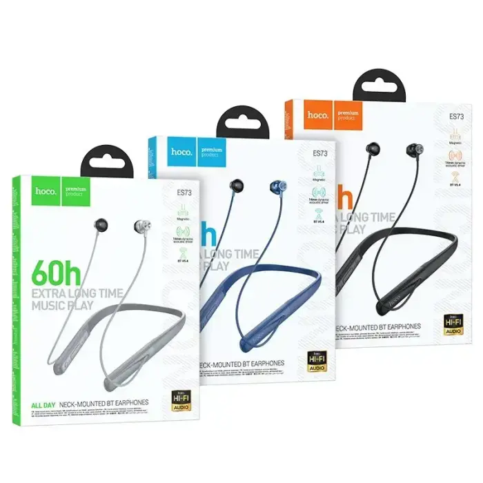 Wireless earphones Hoco ES64 navy blue Photo