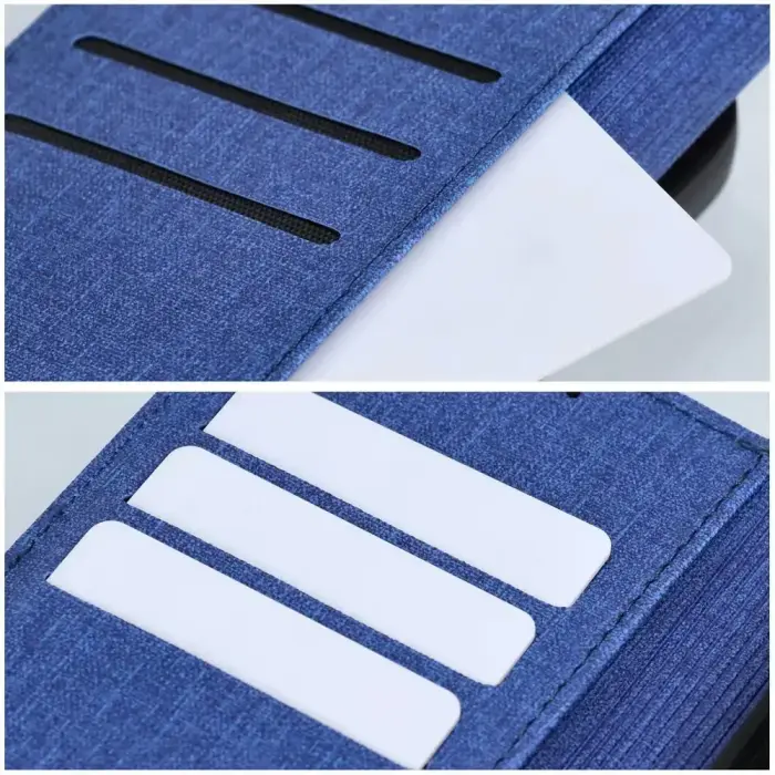 Flip case for Samsung A56 5G Gomma Book blue Foto 7