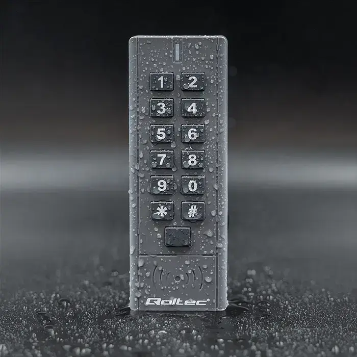 Qoltec Code lock HYPERION with RFID reader | Code | Card | key fob | IP68 | EM Foto 3