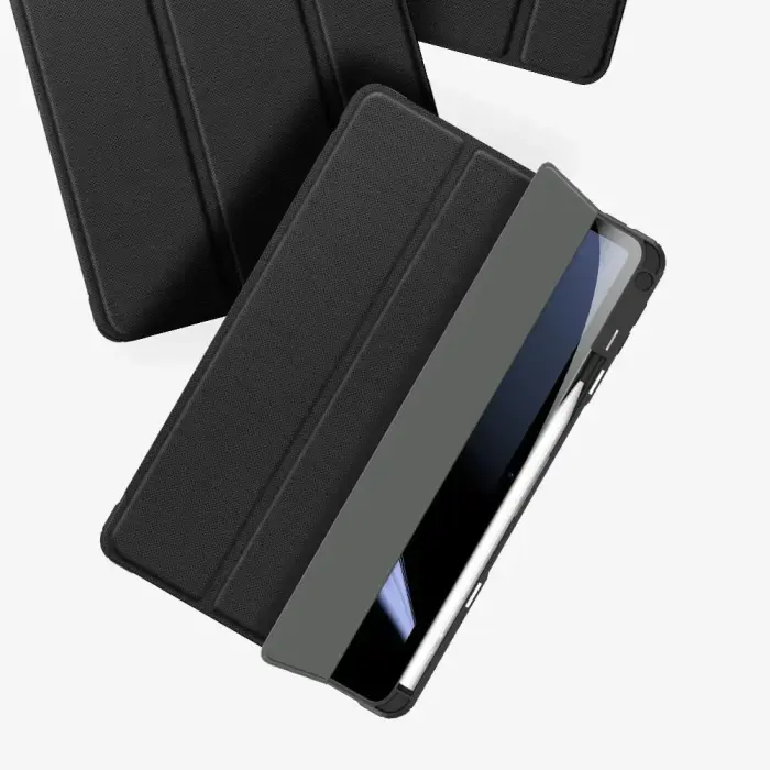 Dux Ducis Toby Armored Flip Smart Case for Oppo Pad with Stylus Holder Black Фото num