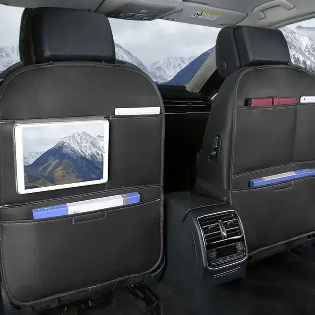 Car organizer for armchair seat black Фото num