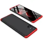 GKK 360 Protection Case Front and Back Case Full Body Cover Samsung Galaxy M51 black-red Photo