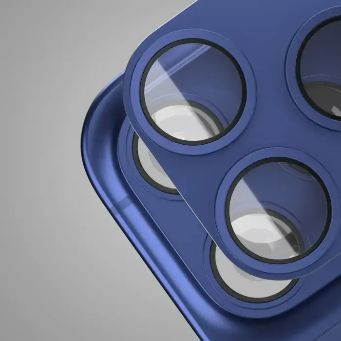 Etteri full camera lens guard for iPhone 17 Pro Max blue Фото num