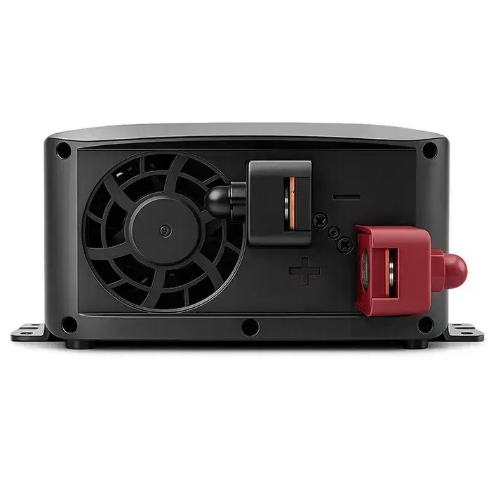 Qoltec Pure Sine Wave Inverter | 12V to 230V | 300/600W | LCD | USB | USC-C | Compatible with LiFePO4 GEL AGM  Foto 10